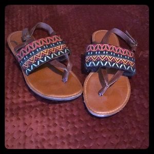 Boho tribal Sandals